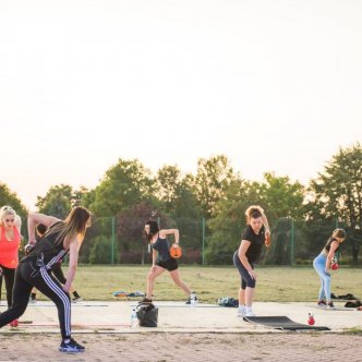 Zajęcia fitness i zumby